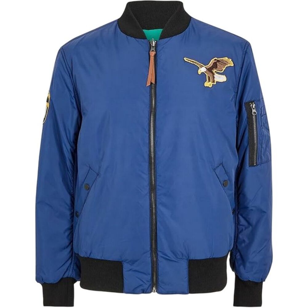 Diadora Mens Mark Mcnairy Bomber Jacket / Estate Blue